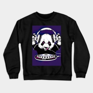 DJ Panda Music Crewneck Sweatshirt